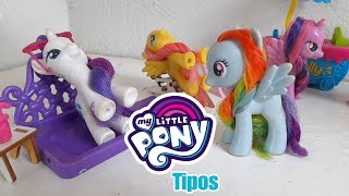 MLP TIPOS de PÔNEIS NA PISCINA [upl. by Kreda]