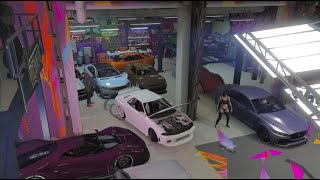 GTA 5 💎CLEANEST CAR MEET  DRIFT  CRUISE PS4PS5✨ [upl. by Novej827]