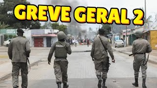 Segundo dia da Greve Geral convocada por Venâncio Mondlane  salve Moçambique [upl. by Shandeigh]