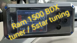 RAM 1500 BDX tuner from 5star tuning [upl. by Enaasiali]