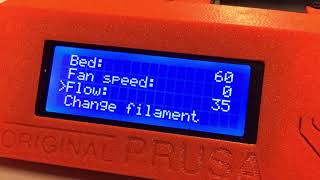 Printing LWPLA on the Prusa [upl. by Solomon687]