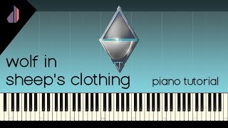 Wolf in Sheeps Clothing  Set It Off  Synthesia Piano Tutorial [upl. by Sterner923]