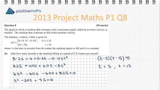 Leaving Cert Higher Level Calculus [upl. by Xed]