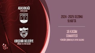 ADASOKAĞI SK  KIRŞEHİR BLDSPOR  9 HAFTA [upl. by Eelah]