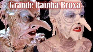 GRANDE RAINHA BRUXA FILME CONVENÃ‡ÃƒO DAS BRUXAS FINAL  MAQUIAGEM ARTÃSTICA [upl. by Gile]