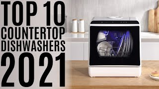 Top 10 Best Countertop Dishwashers of 2022  Portable Compact Dishwasher Mini Dishwasher Machine [upl. by Alleber]