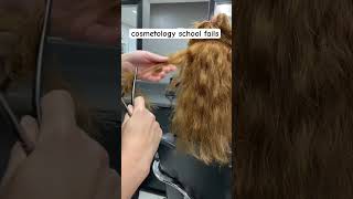 My fails as a cosmetology student… failcompilation beauty hairschool cosmetology [upl. by Vaughan]