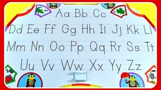 Learn To Write ABC Alphabet Uppercase amp Lowercase Letters ABC Video For Preschool Kids Toddlers [upl. by Ebby627]