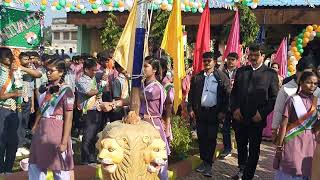 FLAG HOISTING ON REPUBLIC DAY 2024  CPGP HIGH SCHOOL SURGUDA [upl. by Talanian194]