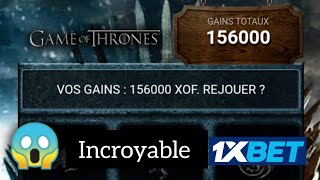 nouvelle astuces 1xbet gagnants sur le jeu 1xgames game of thrones [upl. by Eilsel]