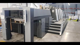 Heidelberg XL 106 – 4 LED UV 2018 [upl. by Dnalon59]