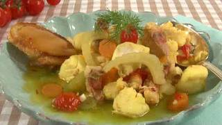 Rezept Bouillabaisse  Französische Fischsuppe mit leckerer Rouille [upl. by Aroda]