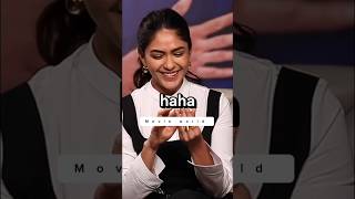 Mrunal thakur funnymoments ❤️mrunal mrunalthakur movie bollywood sitaramam shorts viralshort [upl. by Nahshunn]