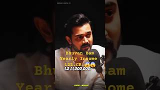 Bhuvan Bam annual Income 122CR😱bhuvanbamyoutubeshorts [upl. by Hanikahs]