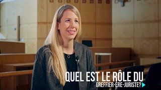 Quel est le rôle du greffierèrejuriste [upl. by Lamson]