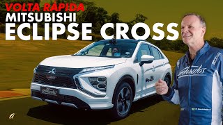 MITSUBISHI ECLIPSE CROSS ENCARA A VOLTA RÁPIDA Rubinho acelera o SUV médio 4x4 no Velocitta [upl. by Namsaj71]