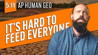 All the CHALLENGES of Modern Agriculture AP Human Geo Review—Unit 5 Topic 11 [upl. by Duke]