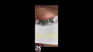 SATISFYING Removal of eyelashes extension satisfying [upl. by Morganstein]