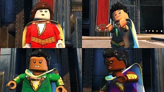 The Shazam Movie Family Custom LEGO DC Supervillains [upl. by Eelrebmik]