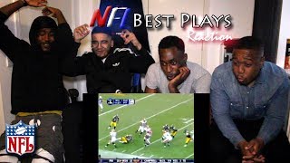 BRITISH BOYS REACT TO ‘BEST NFL PLAYS’ 🏈 PART 1 [upl. by Aelrac]