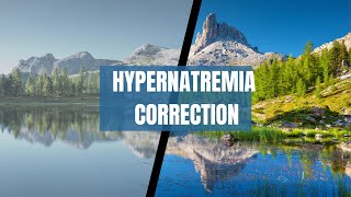 Hypernatremia correction [upl. by Cilurzo]