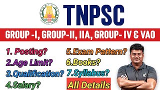 TNPSC Group1Group22AGroup4 Exam  Complete Details in One Video TNPSC Exam 2024 Kamal  Race [upl. by Dyke610]