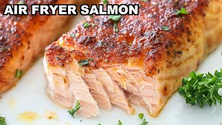 Perfect Air Fryer Salmon Recipe [upl. by Carnahan166]