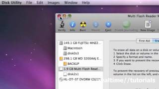 Format a Flash Drive in Mac OSX [upl. by Enaerb]