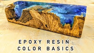 Epoxy Resin Color Basics Tutorial [upl. by Warfield]