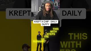 Krept x Chip  Daily Duppy REACTION rap [upl. by Denni]