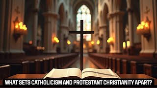 What Sets Catholicism and Protestant Christianity Apart？Christianity Catholicism Protestantism [upl. by Namar826]