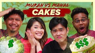 MOST EXPENSIVE ONDEONDE CAKE  Murah Vs Mahal  SAYS Challenge [upl. by Notak]