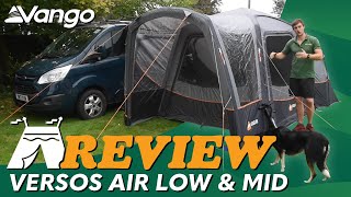 Vango Versos Air Awning Review 2024 [upl. by Emmer]