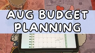 August Budget Planning For A 31 Year Old Working Full Time [upl. by Divaj]