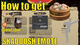 How to get SKADOOSH EMOTE  Dumpling Suit in Kung Fu Panda 4 Obby  Chapter 2 Stages  300k STOCK [upl. by Davenport]