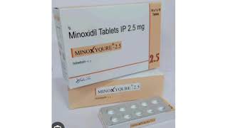 MINOX YOURE 25 Tablets Minoxidil Tablets IP 25 mg [upl. by Llerod]