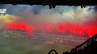 PL Cracovia  Lech Poznań piro 20241019 [upl. by Cerallua972]