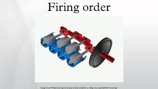 Firing order [upl. by Jeavons]