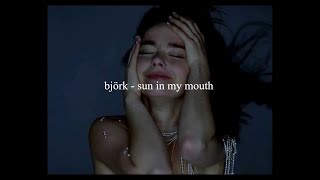 björk  sun in my mouth  español [upl. by Hodgkinson]