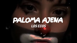 La canción de la cepillina de tik tok 🙈 paloma ajena  Los Ecos  Letra [upl. by Ariaek]