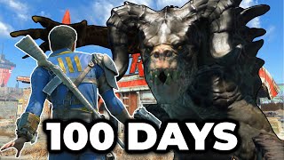 Can I Survive 100 Days in Hardcore Survival Mode  Perfectly Balanced Fallout 4 Challenge [upl. by Gilbertson425]