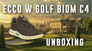 ECCO W GOLF BIOM C4 UNBOXING [upl. by Ocramed]