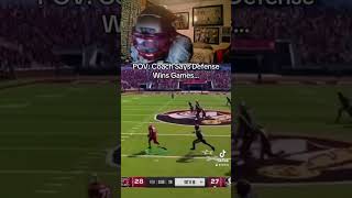 POV Coach Says DefenseWins Games… touchdown madden ncaa25 memes troll live ps5 [upl. by Gwennie977]