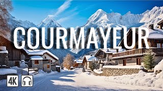 Courmayeur Italy  Mont Blanc  A Walking Tour Of One Of The Most Beautiful Villages In The World [upl. by Ardeha218]