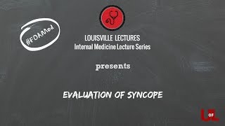 Evaluation of Syncope with Dr Mitchell [upl. by Jt]