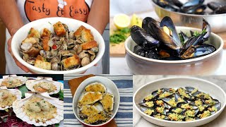 5 Migliori Ricette Con i Frutti di Mare Antipasti Facili e Gustosi [upl. by Ecniv]