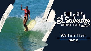 WATCH LIVE Surf City El Salvador Longboard Classic  Day 2 [upl. by Nylear405]