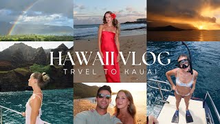 HAWAII BIRTHDAY VLOG exploring Kauai vacation makeup dolphins amp hiking [upl. by Enirahtac]