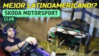 SKODA MOTORSPORT🟢CLUB OFICIAL EN EA SPORT WRC ¿SOMOS LOS MEJORES LATINOAMERICANOS👀🔥 [upl. by Dnomed]