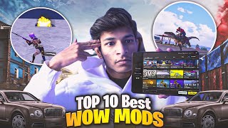 🔥OMG TOP 10 WOW MODS UPCOMING UDATE BGMI  BGMI 31 UPDATE MODS  LegendX [upl. by Clayborn]